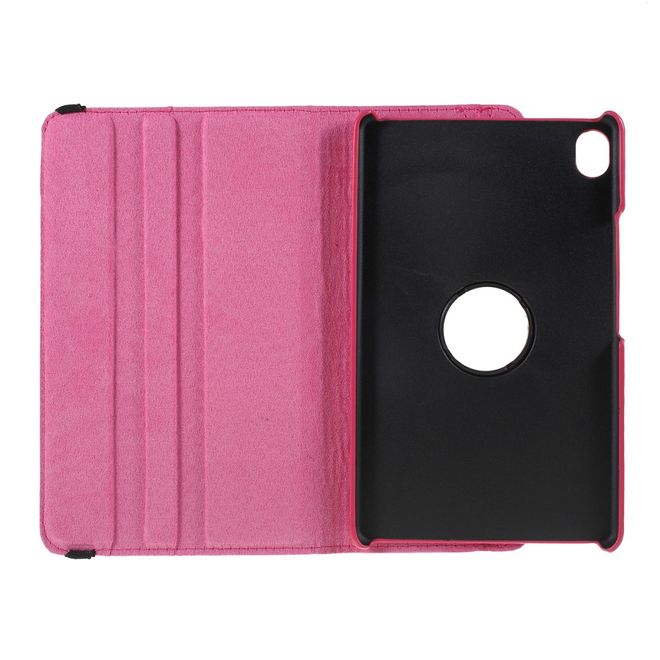 Huawei MediaPad M6 8.4 Hülle - 360° rotierbares Case aus Leder - rosa