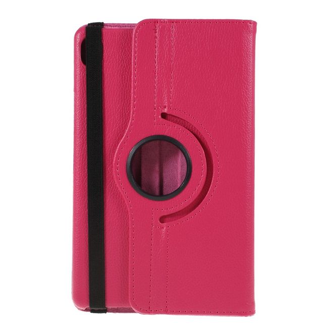 Huawei MediaPad M6 8.4 Hülle - 360° rotierbares Case aus Leder - rosa
