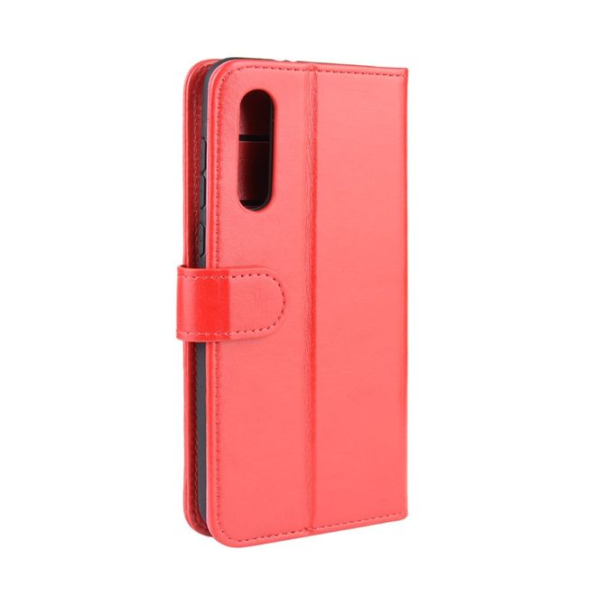 Xiaomi Mi 9 Pro / Mi 9 Pro 5G Handyhülle - Crazy Horse Leder Bookcover Series - rot
