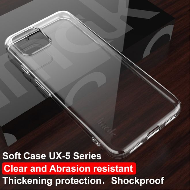 Imak - Google Pixel 4 XL Hülle - Softcase aus TPU - UX-5 Series - transparent