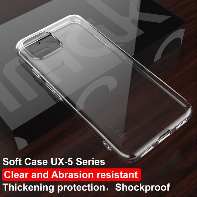 Imak - Google Pixel 4 Hülle - Softcase aus TPU - UX-5 Series - transparent