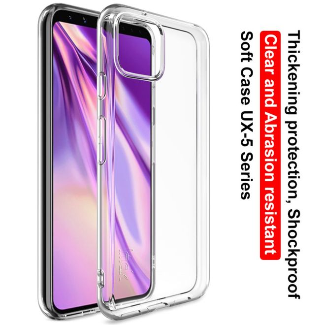Imak - Google Pixel 4 Hülle - Softcase aus TPU - UX-5 Series - transparent