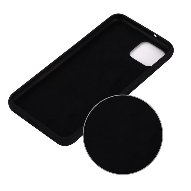 Google Pixel 4 XL - Softcase Silicone Series - schwarz