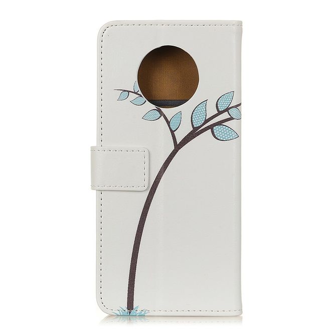 OnePlus 7T Handy Hülle - Leder Bookcover Image Series - Eulen auf einem Ast