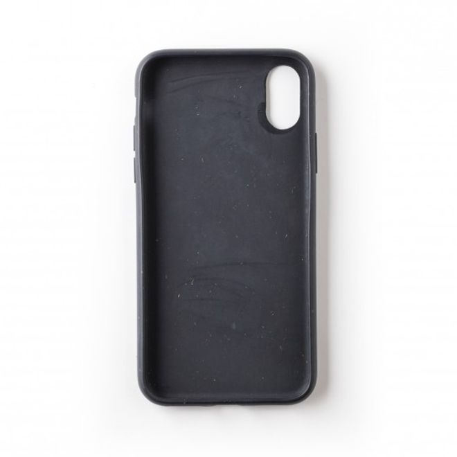 Wilma - iPhone XS / X Hülle - biologisch abbaubar - Stop Plastic Matt Manta - schwarz