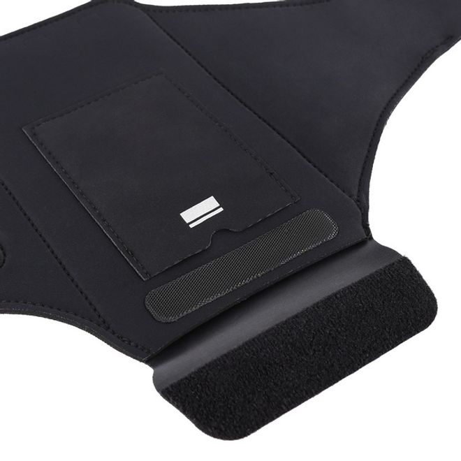 Universal - Sport Armband für Smartphones bis 6.5" - Fach für AirPods Ladecase - pink/gelb