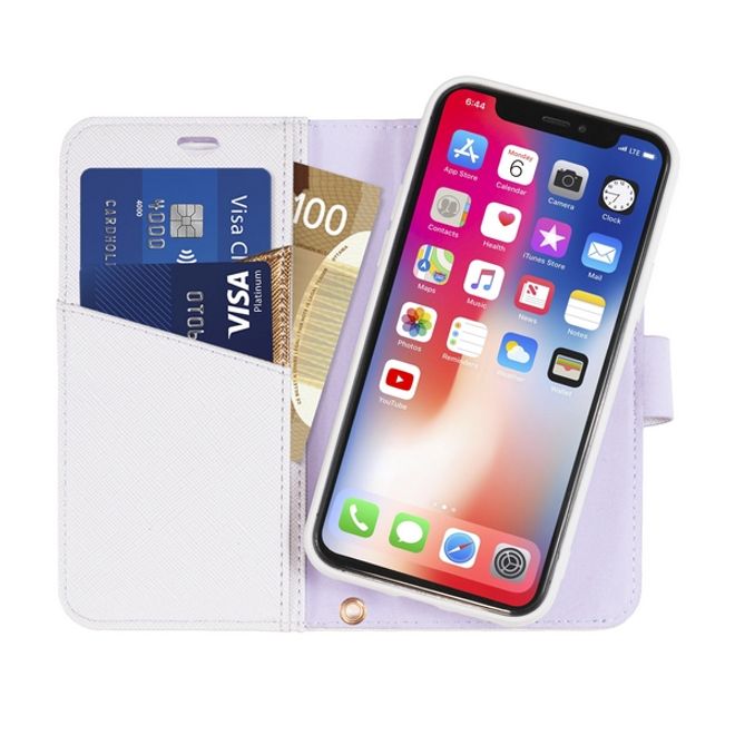 HABITU - iPhone 11 Pro Hülle - Canadian Designer Bookcover - Venus Series - lavendel