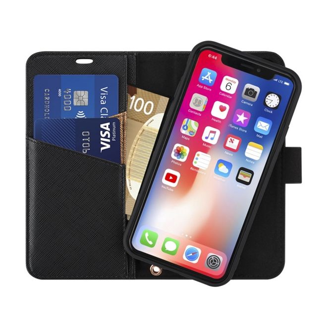 HABITU - iPhone 11 Pro Hülle - Canadian Designer Bookcover - Venus Series - schwarz