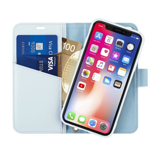 HABITU - iPhone 11 Pro Hülle - Canadian Designer Bookcover - Venus Series - hellblau