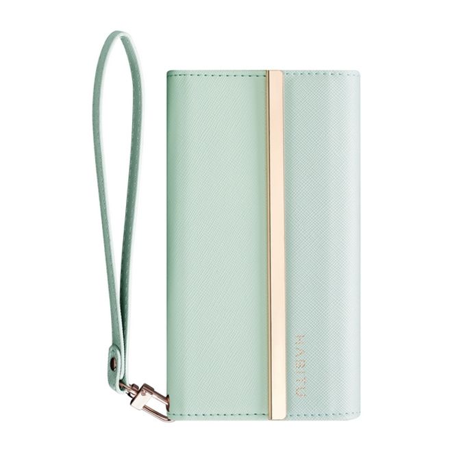 HABITU - iPhone XS / X Hülle - Canadian Designer Clutch - Eris Series - mint