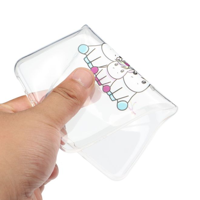 Samsung Galaxy M20 Handyhülle - Softcase Image Plastik Series - Einhörner