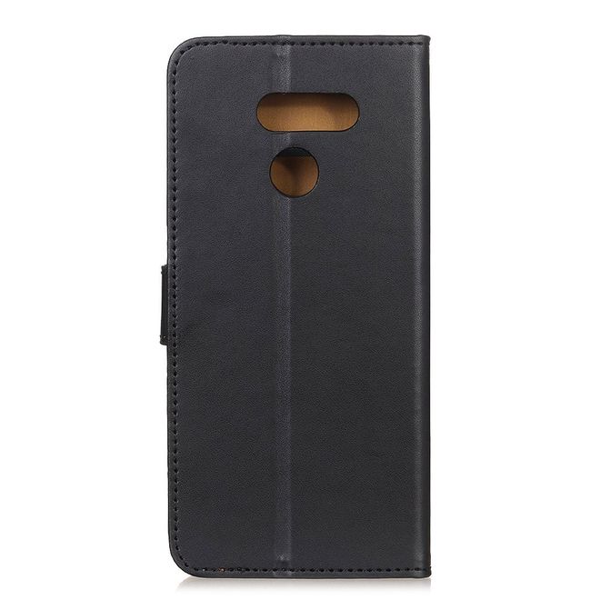 Étui pour LG K40S - Collection Classique II Cuir - Noir