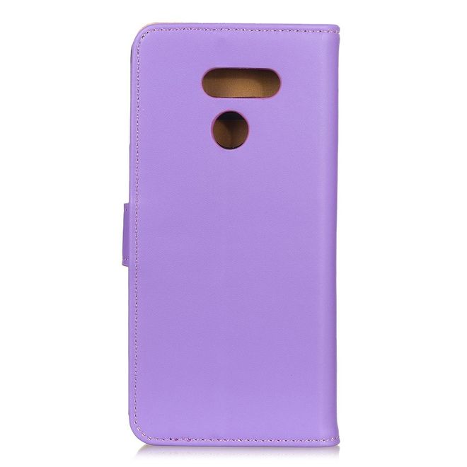 LG K40S Phone Case - Classic II Leather Bookcover Series - Purple