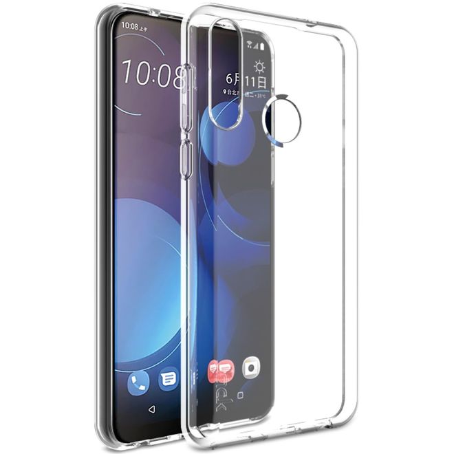 Imak - HTC Desire 19+ Hülle - Softcase aus TPU - UX-5 Series - transparent