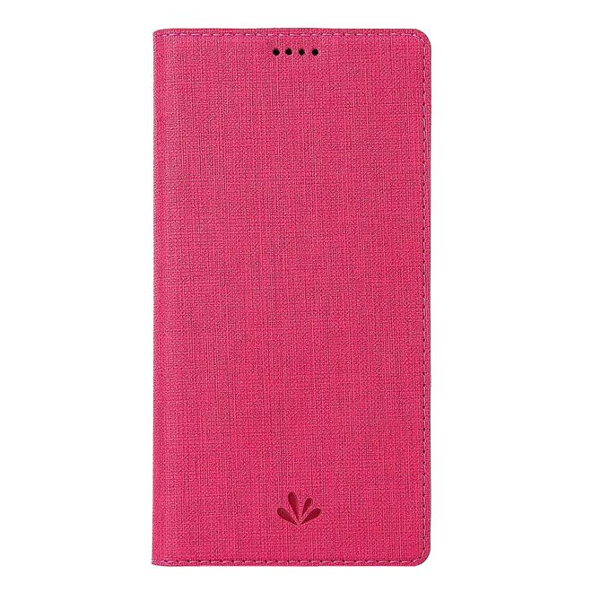 Vili Dmx - HTC Desire 19+ Hülle - Case aus Leder - mit Standfunktion - rosa