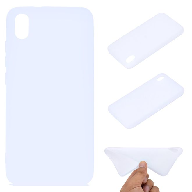 Xiaomi Redmi 7A Handyhülle - Softcase TPU Series - weiss