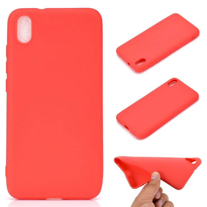 Xiaomi Redmi 7A Handyhülle - Softcase TPU Series - rot