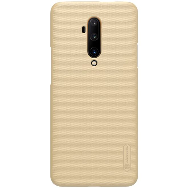 Nillkin - OnePlus 7T Pro Hülle - Plastik Case - Super Frosted Shield Series - gold