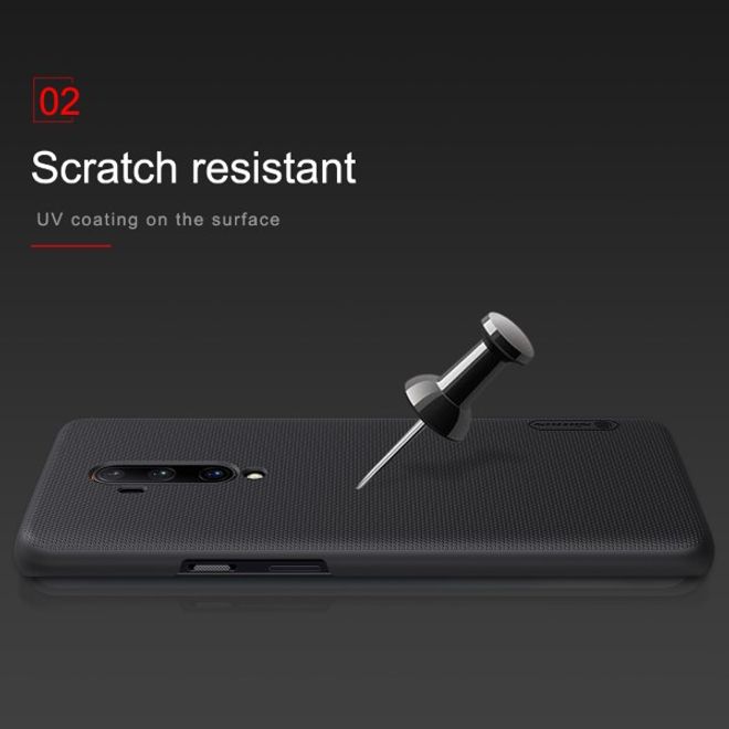 Nillkin - OnePlus 7T Pro Hülle - Plastik Case - Super Frosted Shield Series - gold