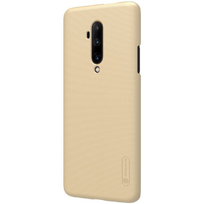 Nillkin - OnePlus 7T Pro Hülle - Plastik Case - Super Frosted Shield Series - gold