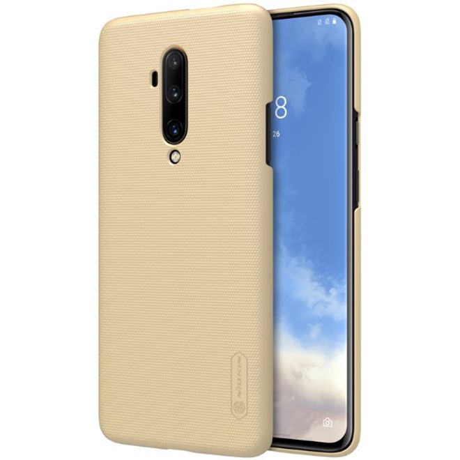 Nillkin - OnePlus 7T Pro Hülle - Plastik Case - Super Frosted Shield Series - gold