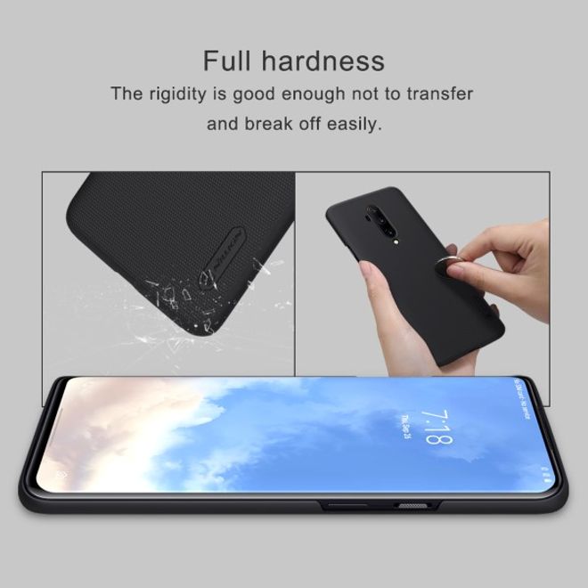 Nillkin - OnePlus 7T Pro Hülle - Plastik Case - Super Frosted Shield Series - gold