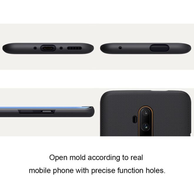 Nillkin - OnePlus 7T Pro Hülle - Plastik Case - Super Frosted Shield Series - gold