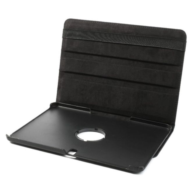 Samsung Galaxy Note 10.1 (2014 Edition) Hülle - 360° rotierbares Case aus Leder - schwarz