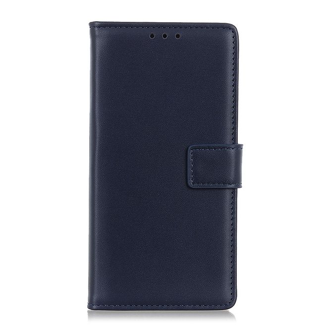 Étui pour LG G8X ThinQ - Collection Classique II Cuir - Bleu