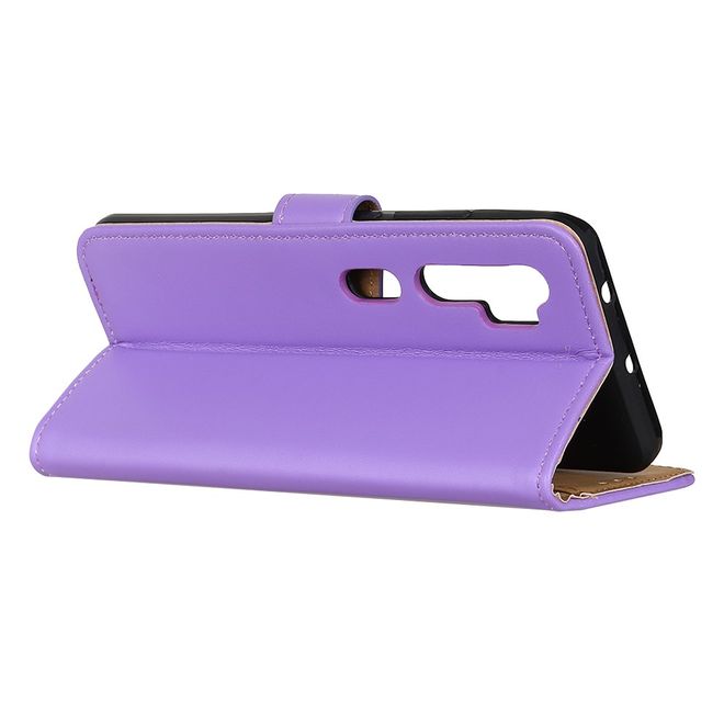 Xiaomi Mi Note 10 / Note 10 Pro Handy Hülle - Classic II Leder Bookcover Series - purpur