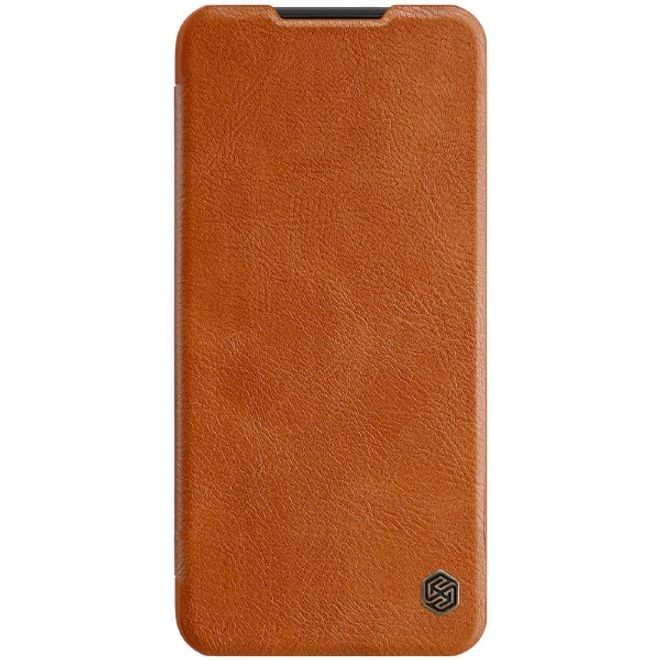 Nillkin - Xiaomi Redmi Note 8T Hülle - Leder Book Case - Qin Series - braun