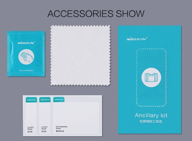 Nillkin - Xiaomi Redmi Note 8T Schutzfolie - Super Clear Whole Set Series