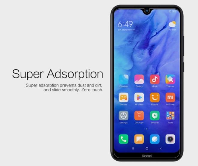 Nillkin - Xiaomi Redmi Note 8T Schutzfolie - Super Clear Whole Set Series