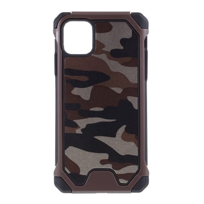 iPhone 11 Pro Max case - shock-resistant hard case with camouflage pattern - camouflage brown