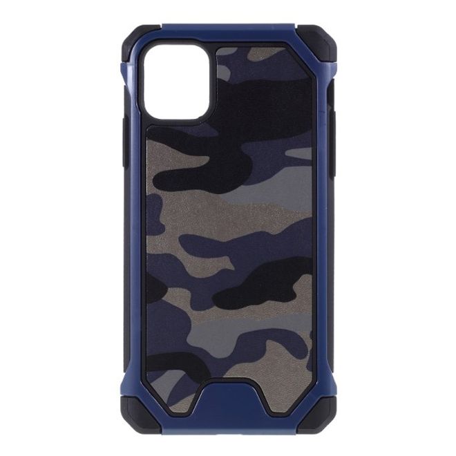 iPhone 11 Pro Max case - shock-resistant hard case with camouflage pattern - camouflage blue