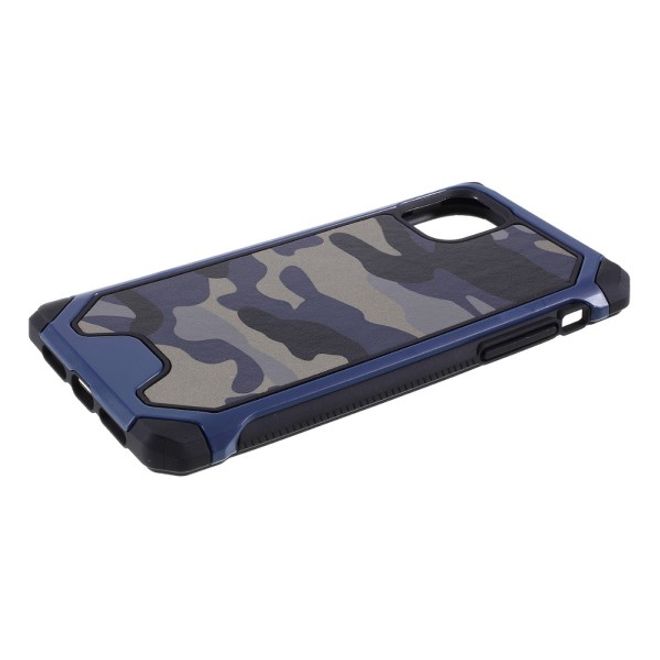 iPhone 11 Pro Max case - shock-resistant hard case with camouflage pattern - camouflage blue