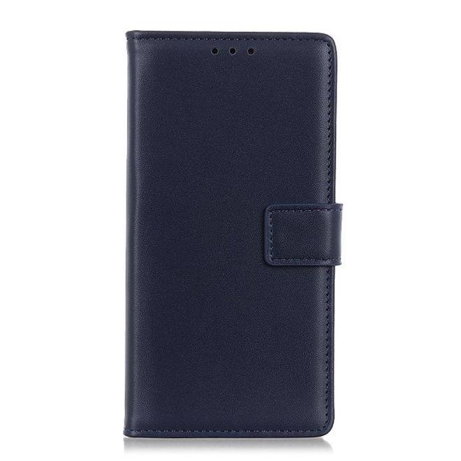 Xiaomi Redmi Note 8T Handy Hülle - Classic II Leder Bookcover Series - blau