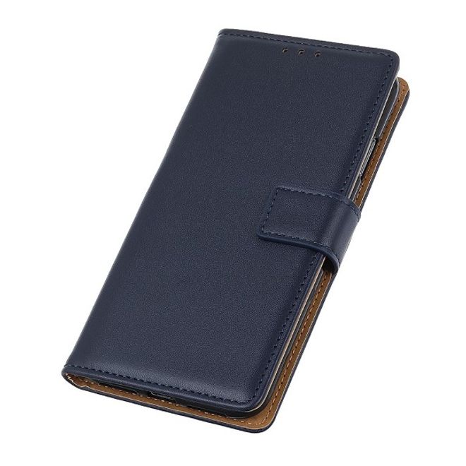 Xiaomi Redmi Note 8T Handy Hülle - Classic II Leder Bookcover Series - blau