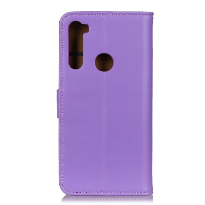 Xiaomi Redmi Note 8T Handy Hülle - Classic II Leder Bookcover Series - purpur