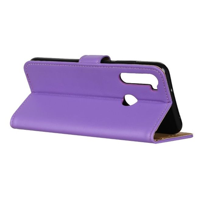 Xiaomi Redmi Note 8T Handy Hülle - Classic II Leder Bookcover Series - purpur