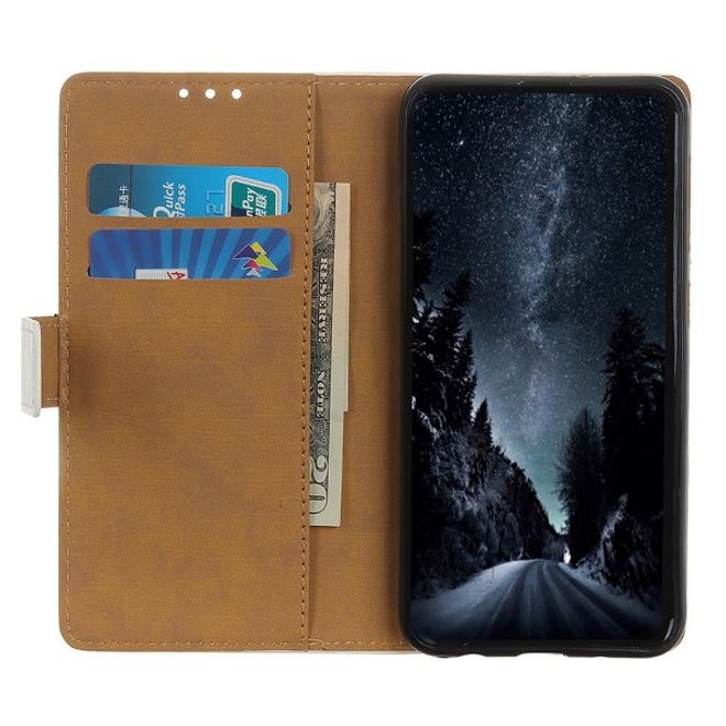 Xiaomi Redmi Note 8T Handy Hülle - Leder Bookcover Image Series - Eulen auf einem Ast
