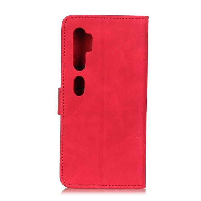 Xiaomi Mi Note 10 / Note 10 Pro Handyhülle - Vintage II Leder Bookcover Series - rot