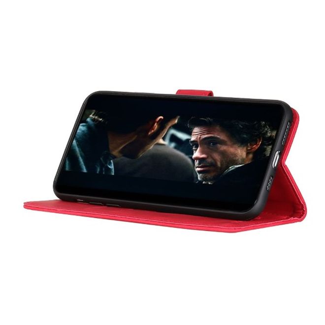 Xiaomi Mi Note 10 / Note 10 Pro Handyhülle - Vintage II Leder Bookcover Series - rot