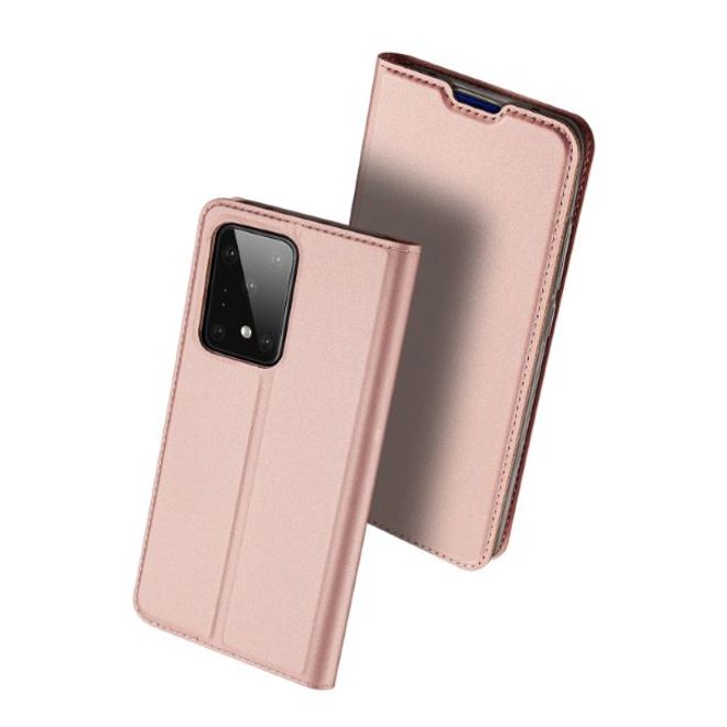 Dux Ducis - Samsung Galaxy S20 Ultra Hülle - Handy Bookcover - Skin Pro Series - rosegold