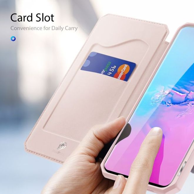 Dux Ducis - Samsung Galaxy S20 Ultra Hülle - Robustes Handy Bookcover - Skin X Series - pink