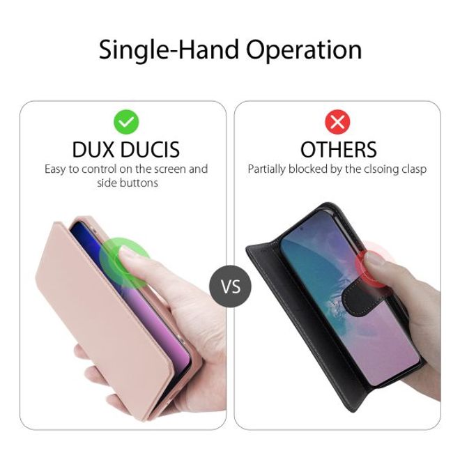 Dux Ducis - Samsung Galaxy S20 Ultra Hülle - Robustes Handy Bookcover - Skin X Series - pink