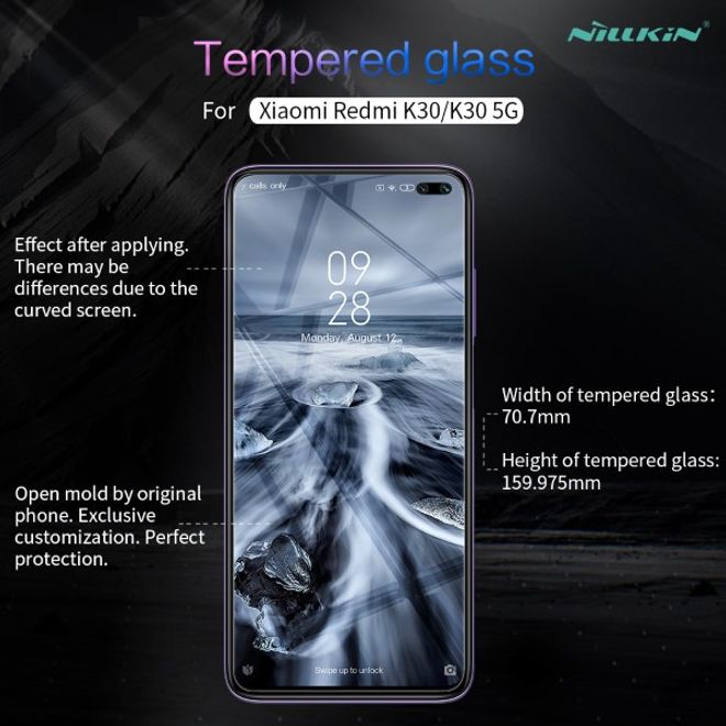 Nillkin - Xiaomi Redmi K30 / K30 5G Schutzfolie 0,2 mm - Folie aus gehärtetem Glas - H+ PRO Series