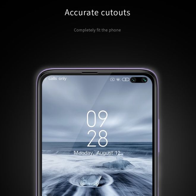 Nillkin - Xiaomi Redmi K30 / K30 5G Schutzglas Displayschutz - Panzer Glas - XD CP+Max Series - schwarz