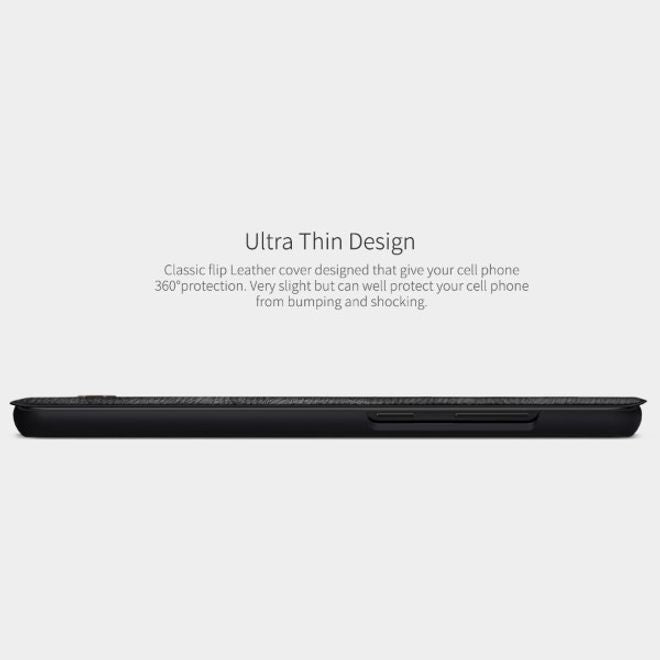 Nillkin - Samsung Galaxy S20 Ultra Hülle - Leder Book Case - Qin Series - braun