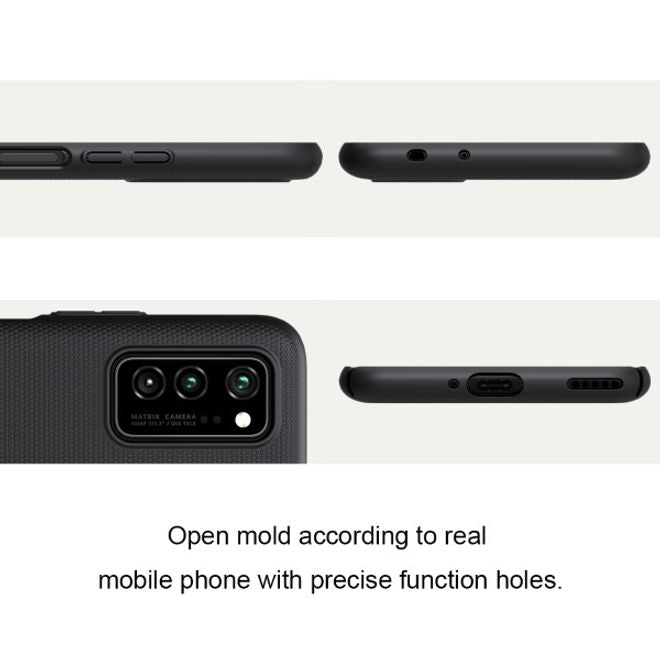 Nillkin - Huawei Honor V30 / V30 Pro Hülle - Plastik Case - Super Frosted Shield Series - schwarz